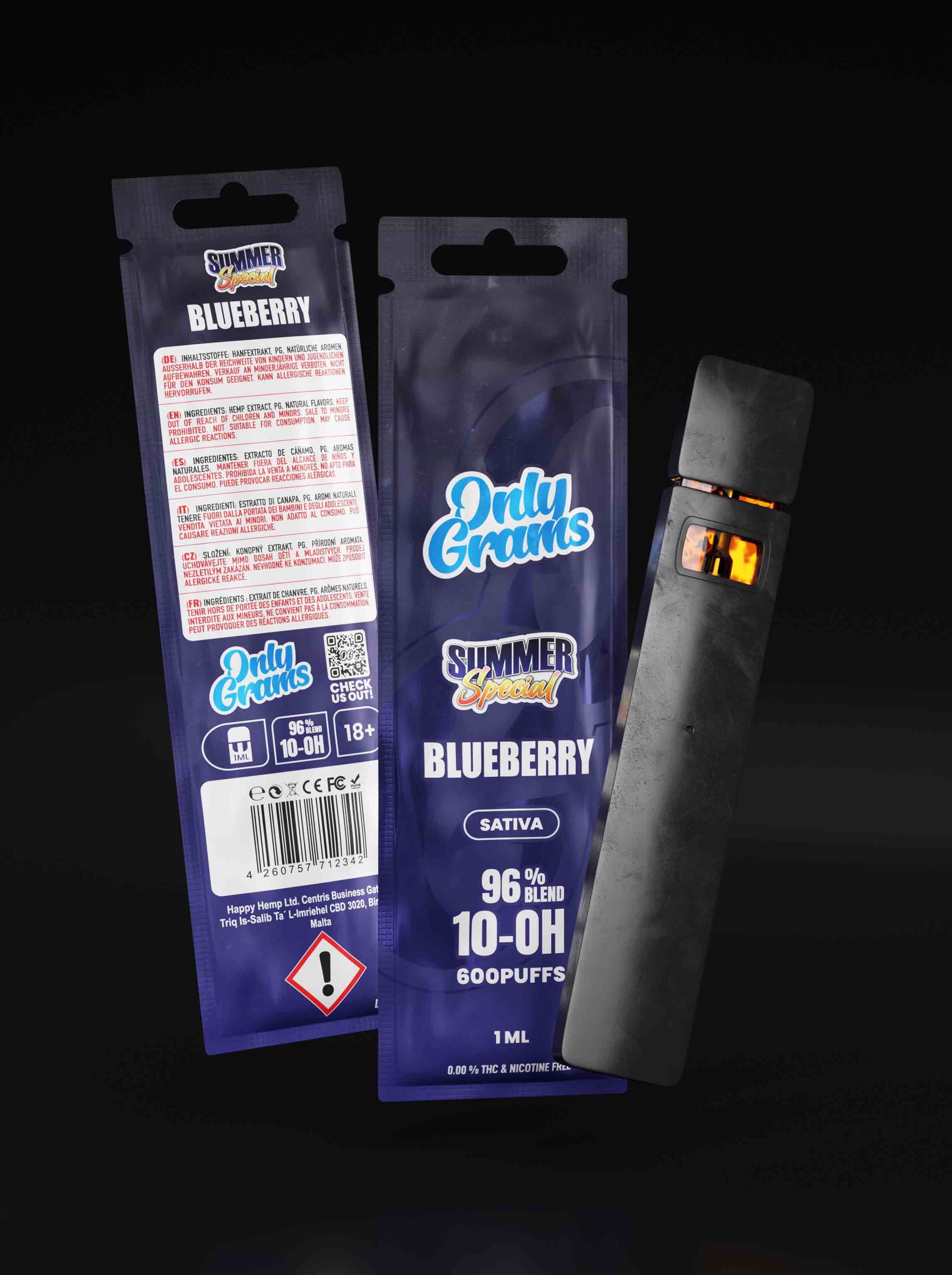 Superior Vape 96% | Blueberry (Sativa)