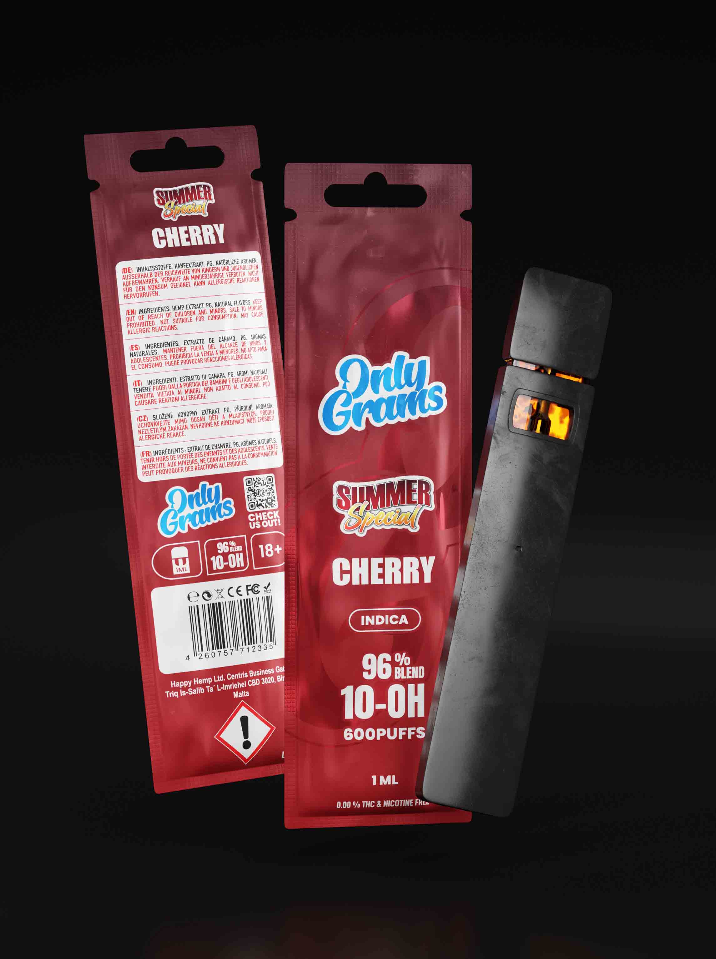 Superior Vape 96% | Cherry (Indica)