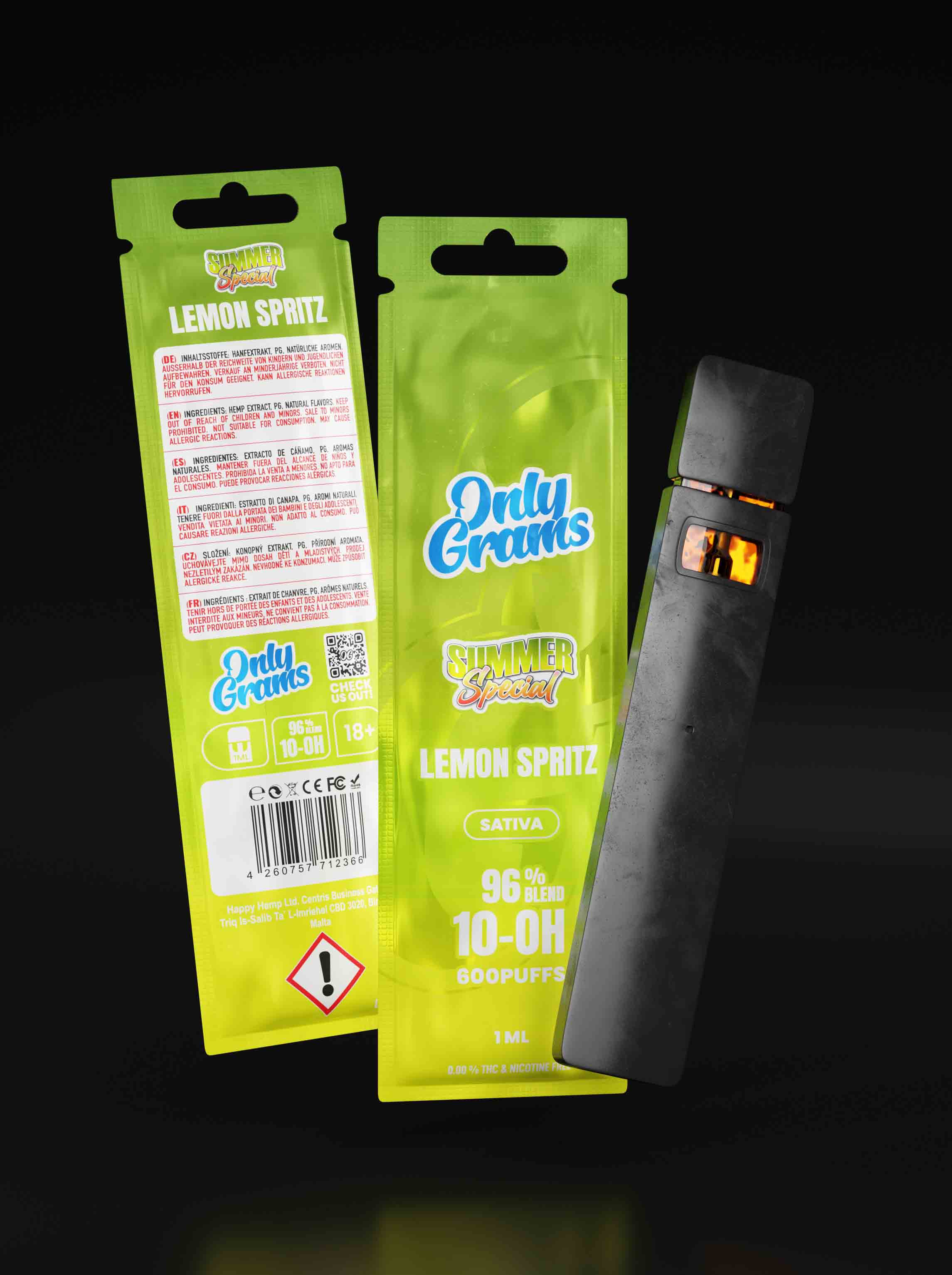 Superior Vape 96% | Lemon Spritz (Sativa)