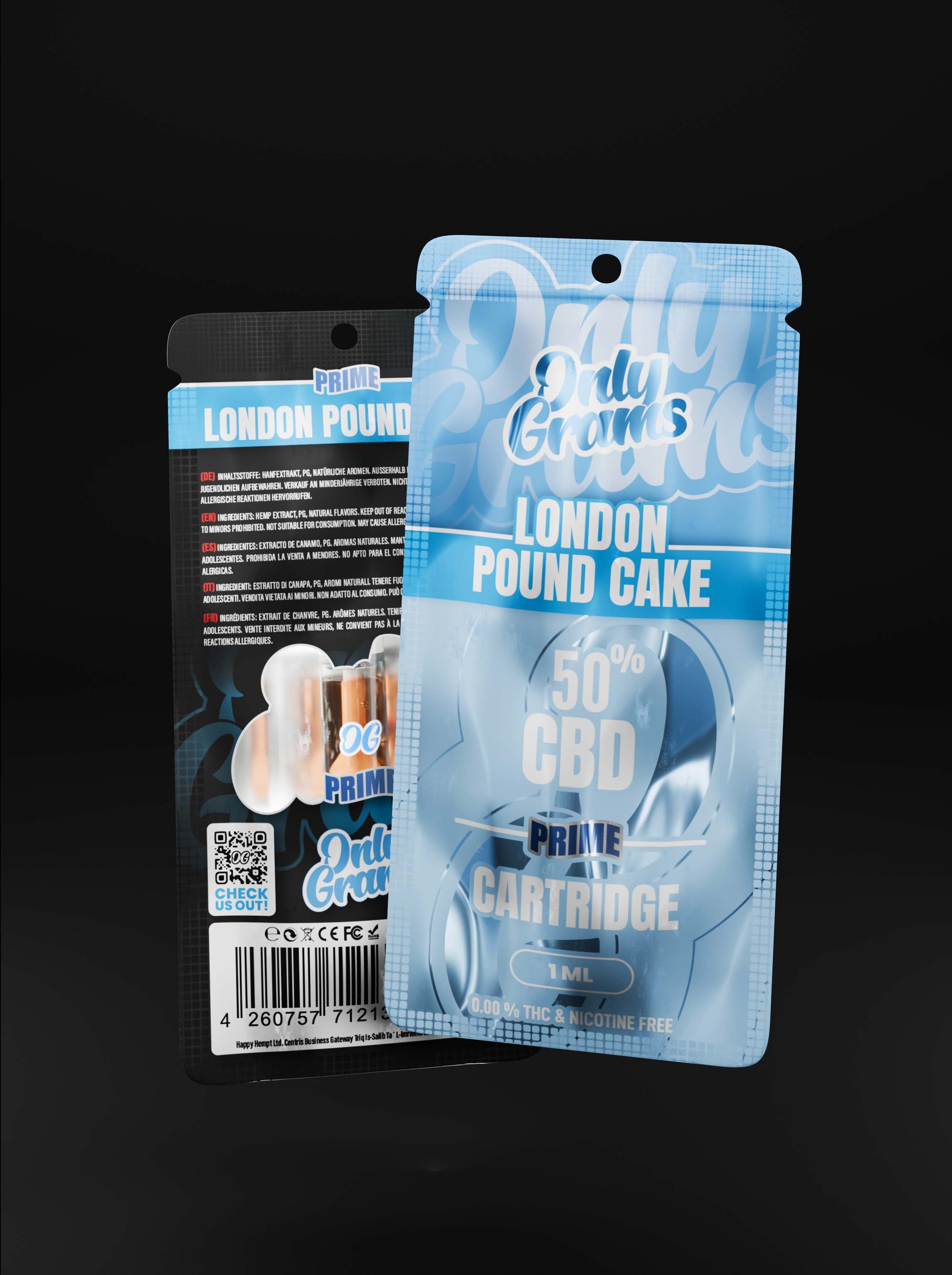 Cartucho de CBD London Pound Cake