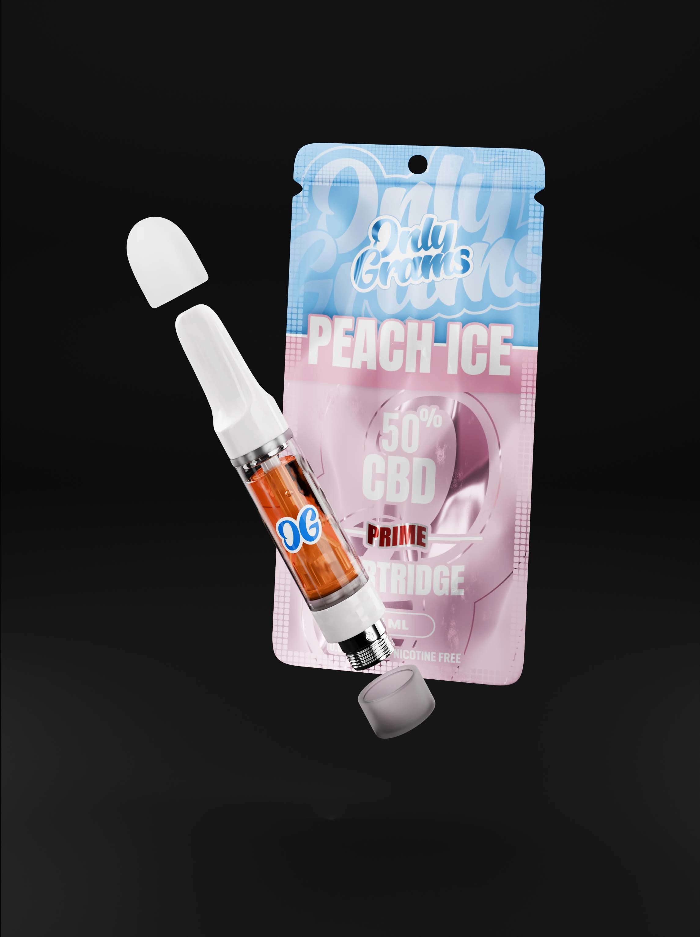 Peach Ice CBD Kartusche