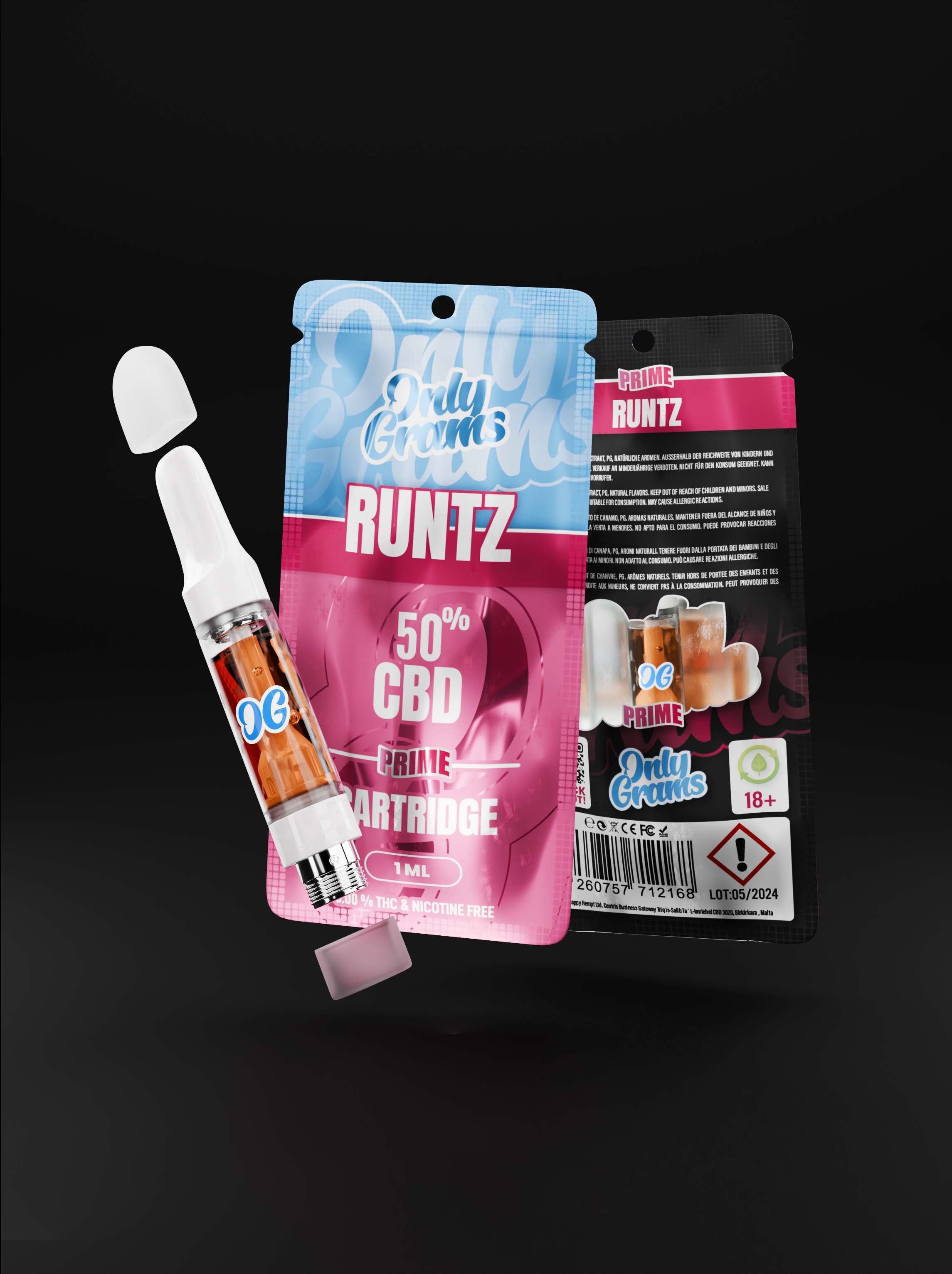 Cartucho CBD de Runtz