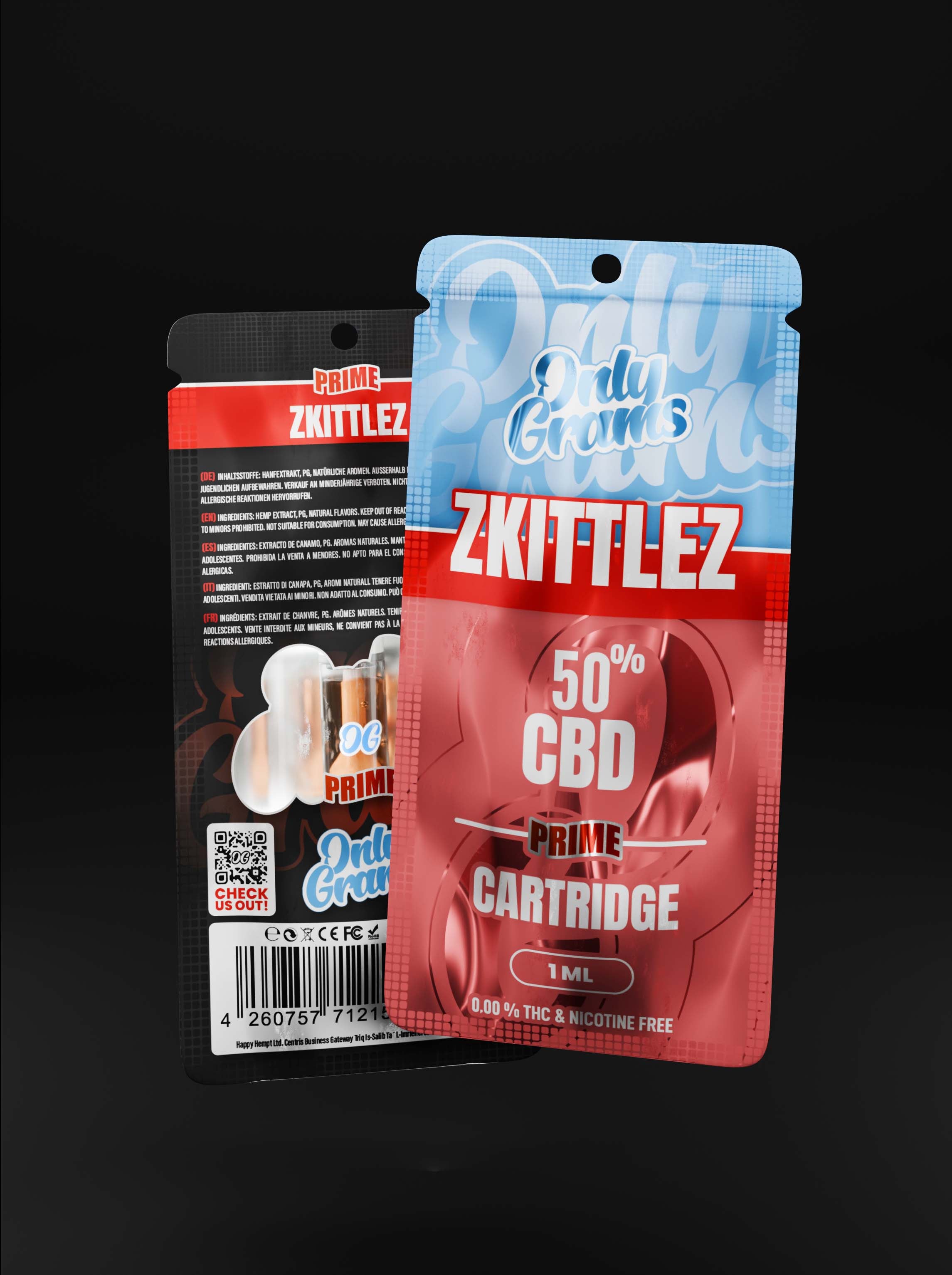 Zkittlez CBD Kartusche